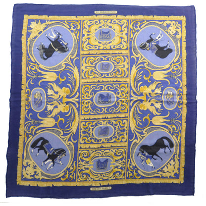 Hermes Cashmere Silk La Presentation Scarf 90 2 of 6