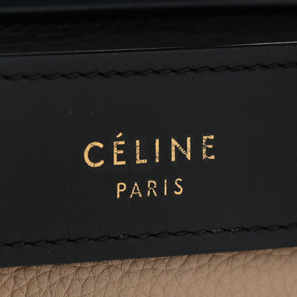Celine Baby Grained Calfskin Nubuck Nano Tri-Color Luggage Fuchsia 15 of 26