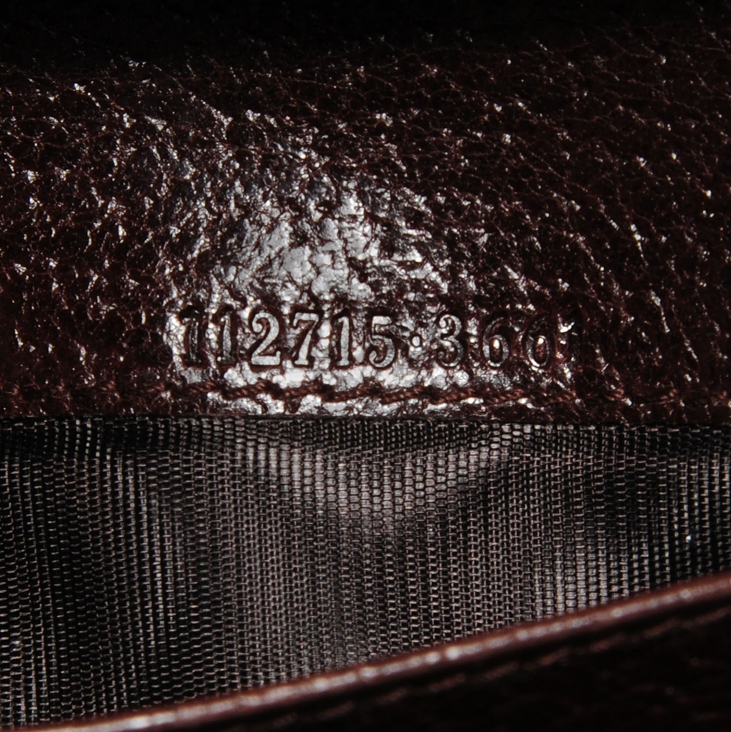 Gucci Monogram Metal Bar Continental Flap Wallet Beige Ebony Dark Brown 7 of 7