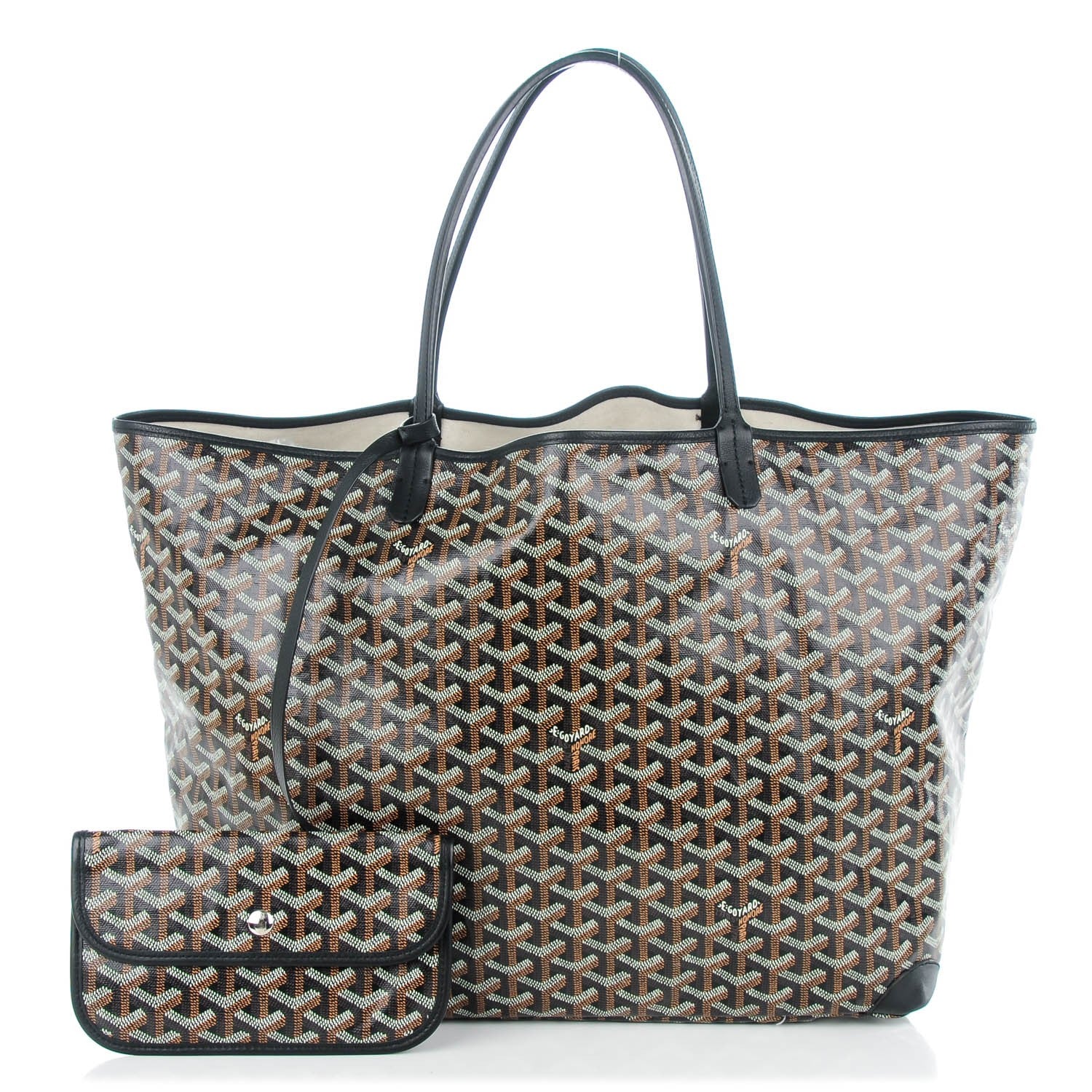 Goyard Goyardine Saint Louis GM Black 1 of 9