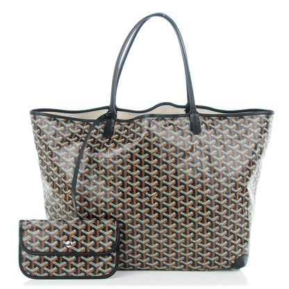 Goyard Goyardine Saint Louis GM Black 1 of 9