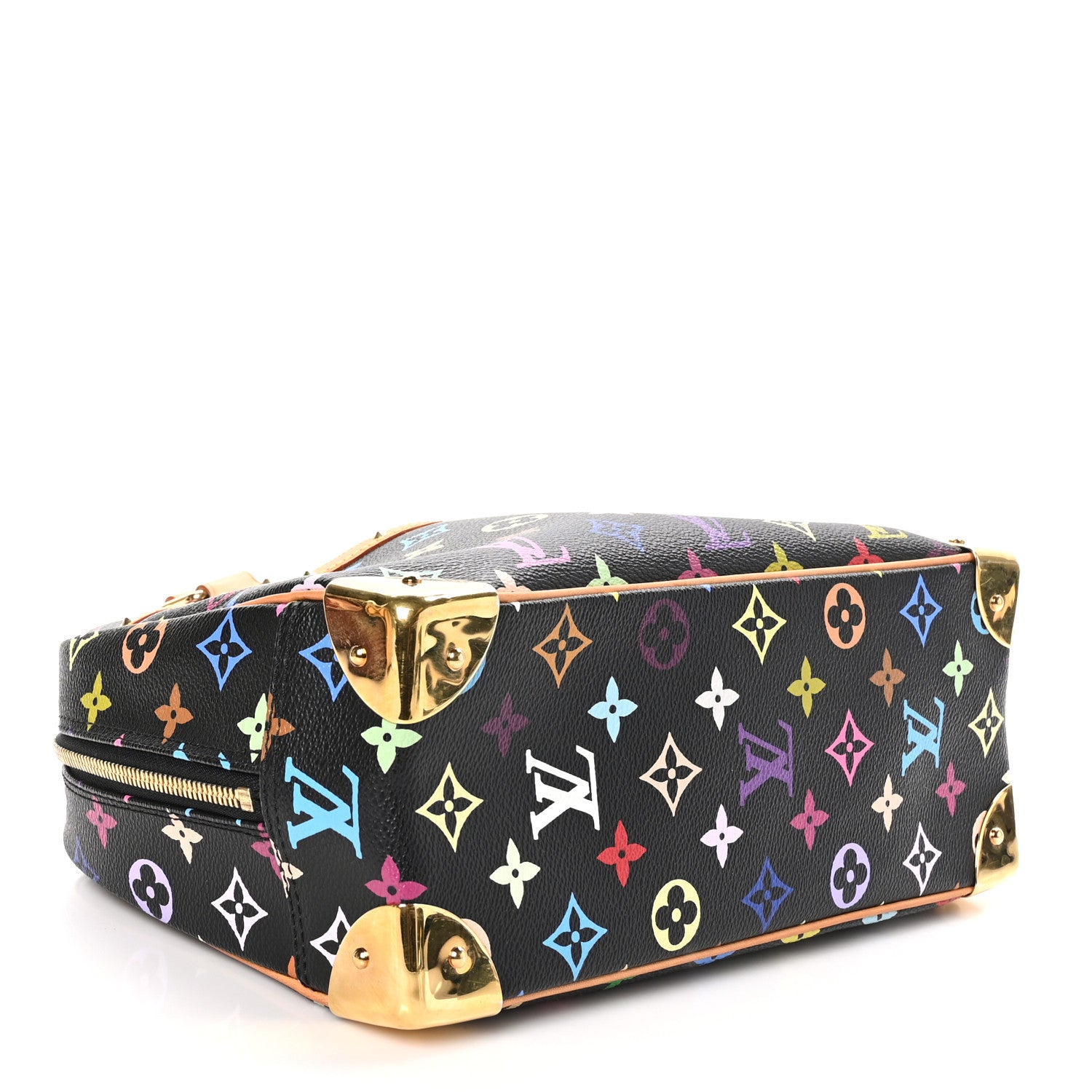Louis Vuitton Monogram Multicolor Trouville Black 4 of 9
