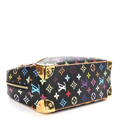 Louis Vuitton Monogram Multicolor Trouville Black 4 of 9