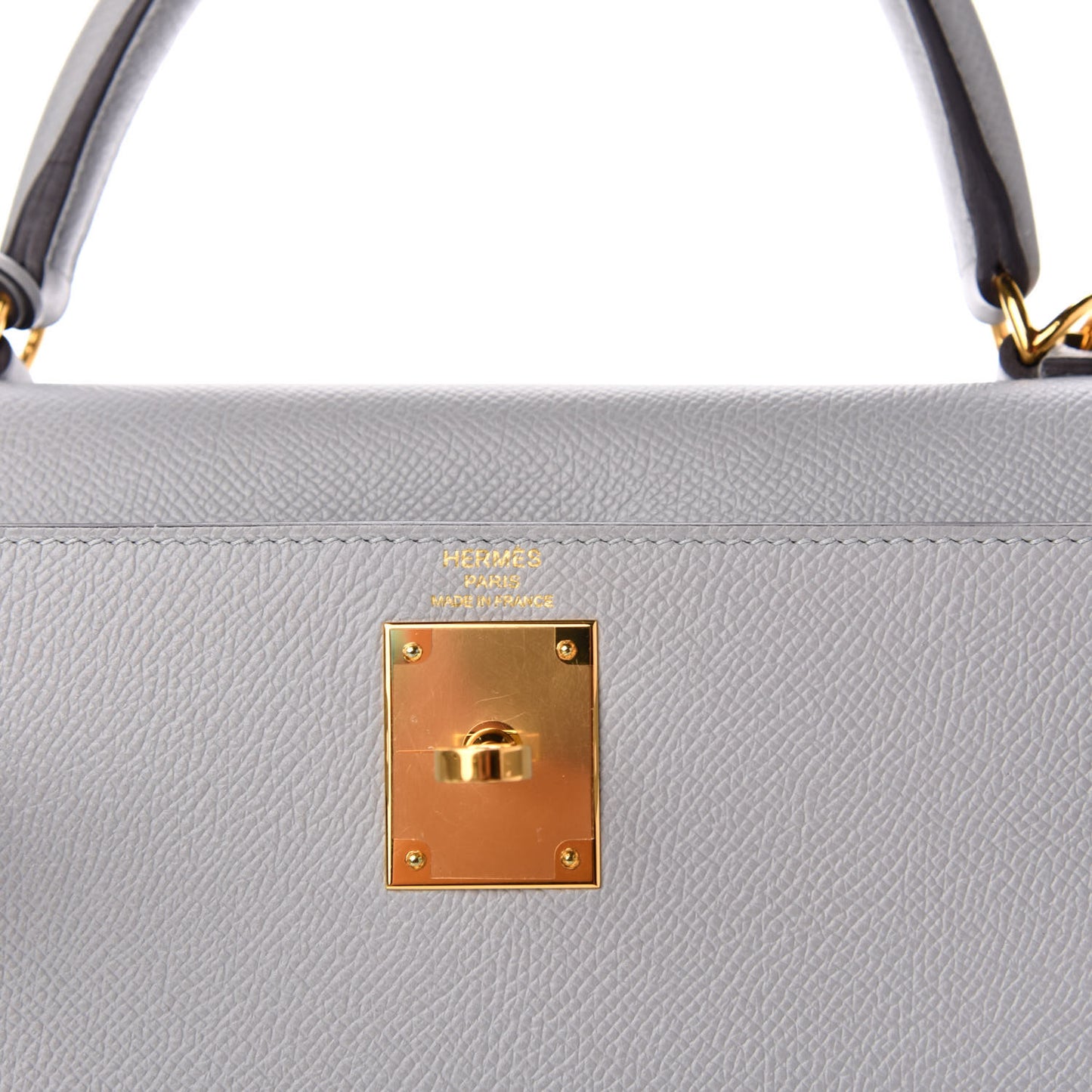 Epsom Kelly Sellier 28 Bleu Glacier