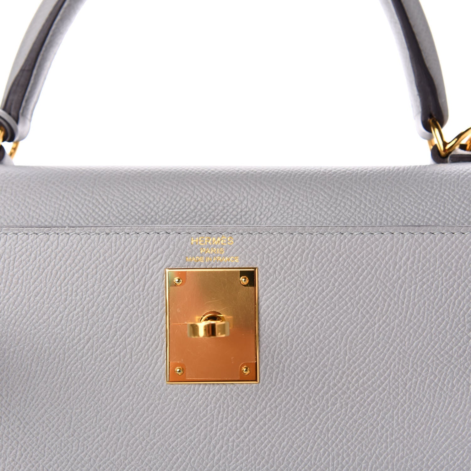 Hermes Epsom Kelly Sellier 28 Bleu Glacier 6 of 11