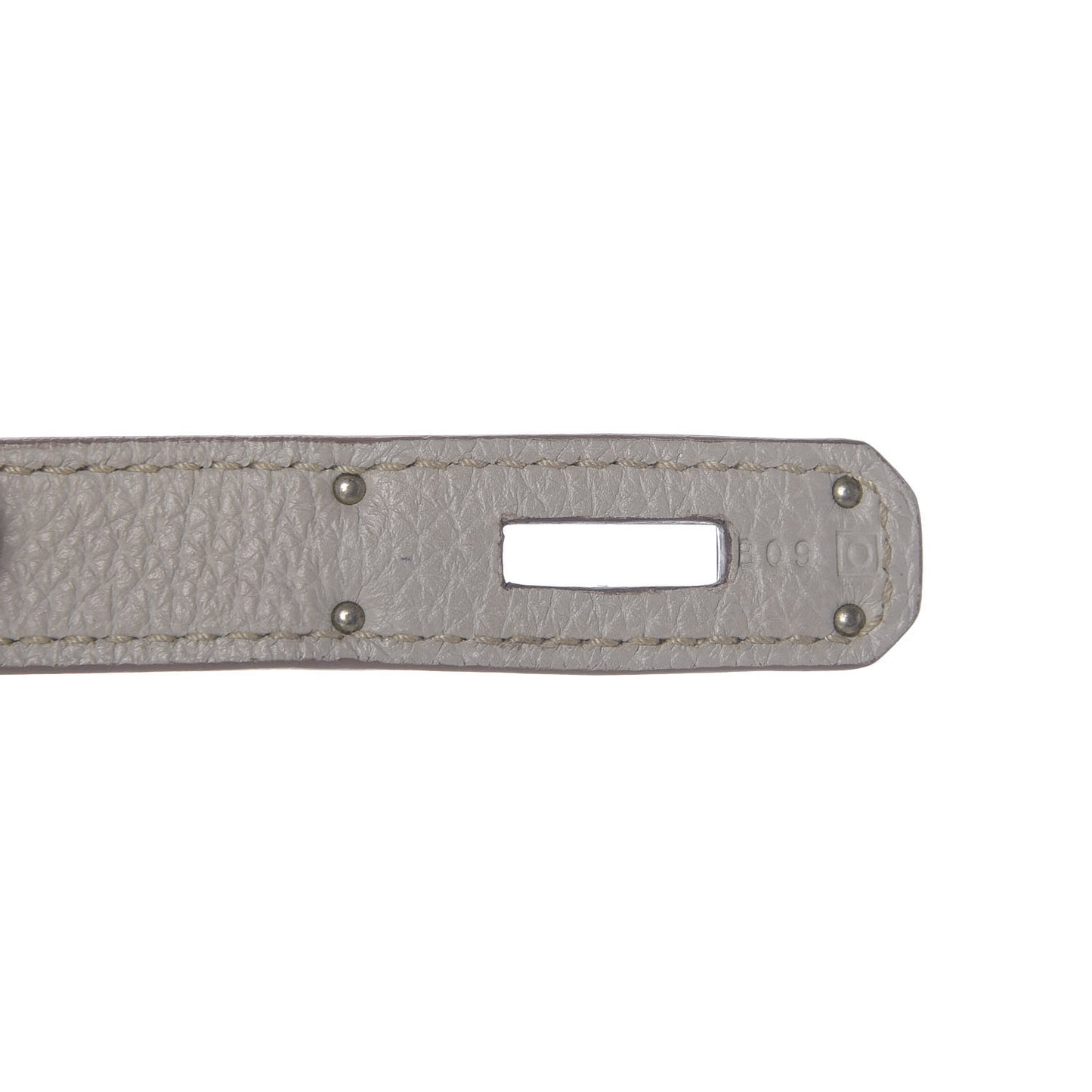 Taurillon Clemence Birkin 35 Gris Perle