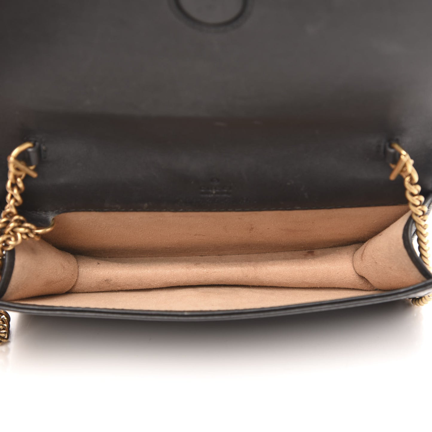 Calfskin Matelasse GG Marmont Mini Bag Black