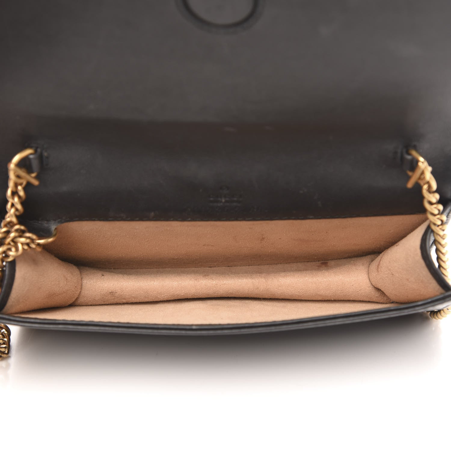 Gucci Calfskin Matelasse GG Marmont Mini Bag Black 5 of 13