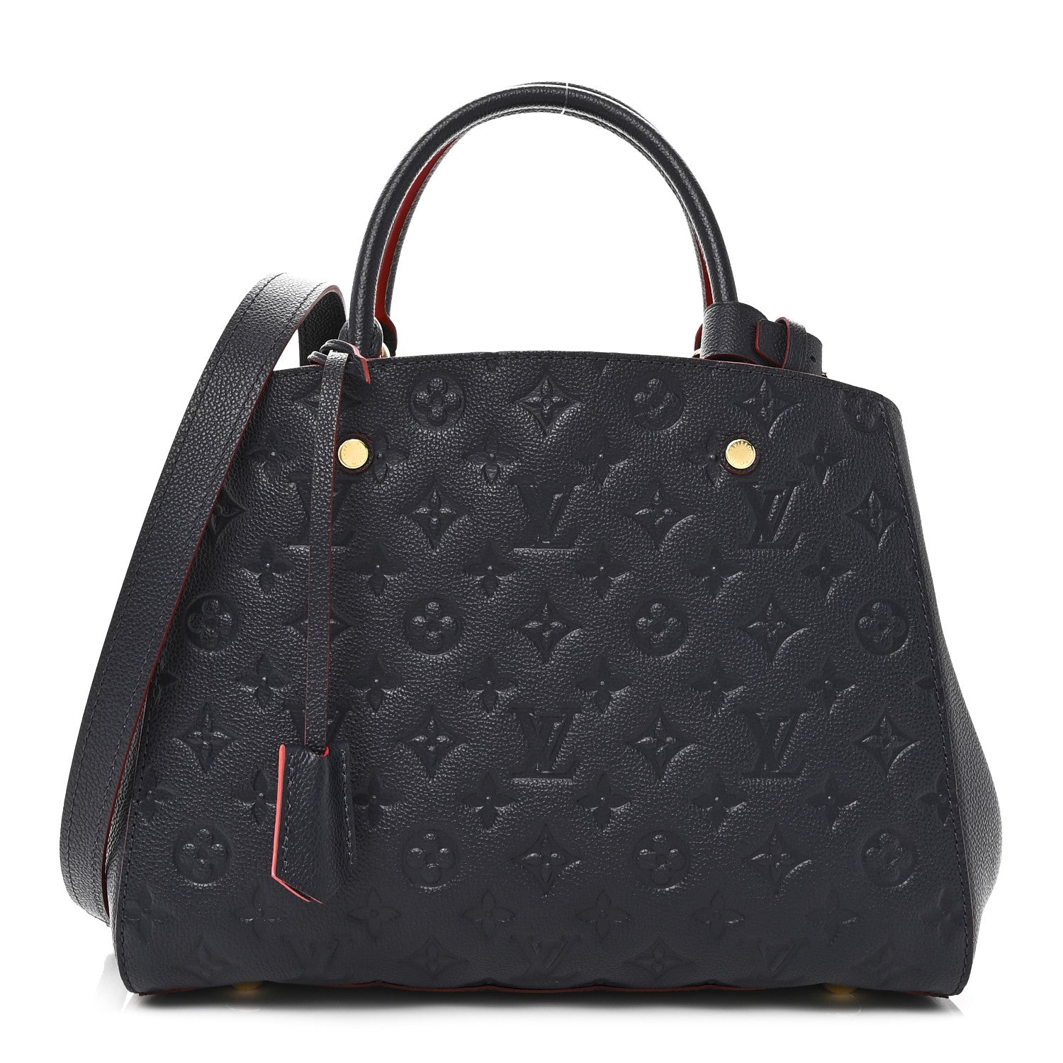 Louis Vuitton Empreinte Montaigne MM Marine Rouge 1 of 9