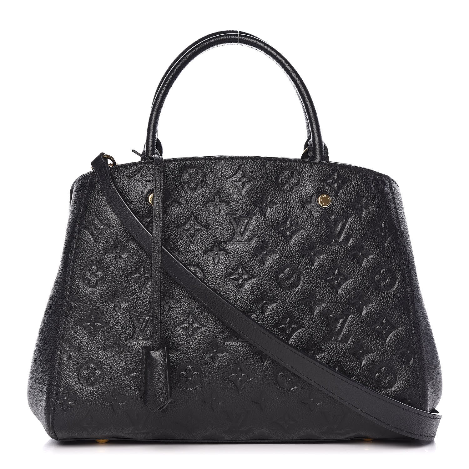 Louis Vuitton Empreinte Montaigne MM Black 1 of 12