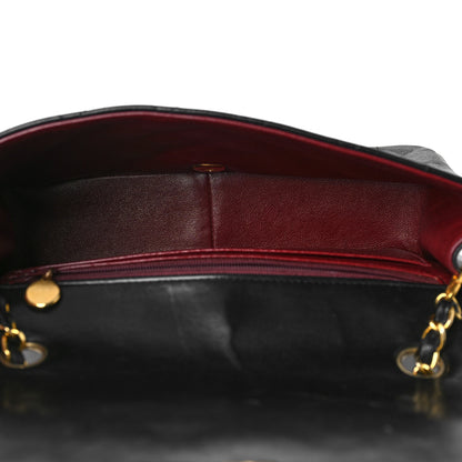 Chanel Lambskin Quilted Medium Single Flap Black 5 of 10