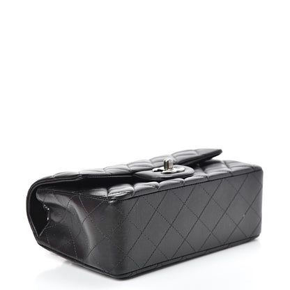 Chanel Lambskin Quilted Mini Rectangular Flap Black 3 of 11