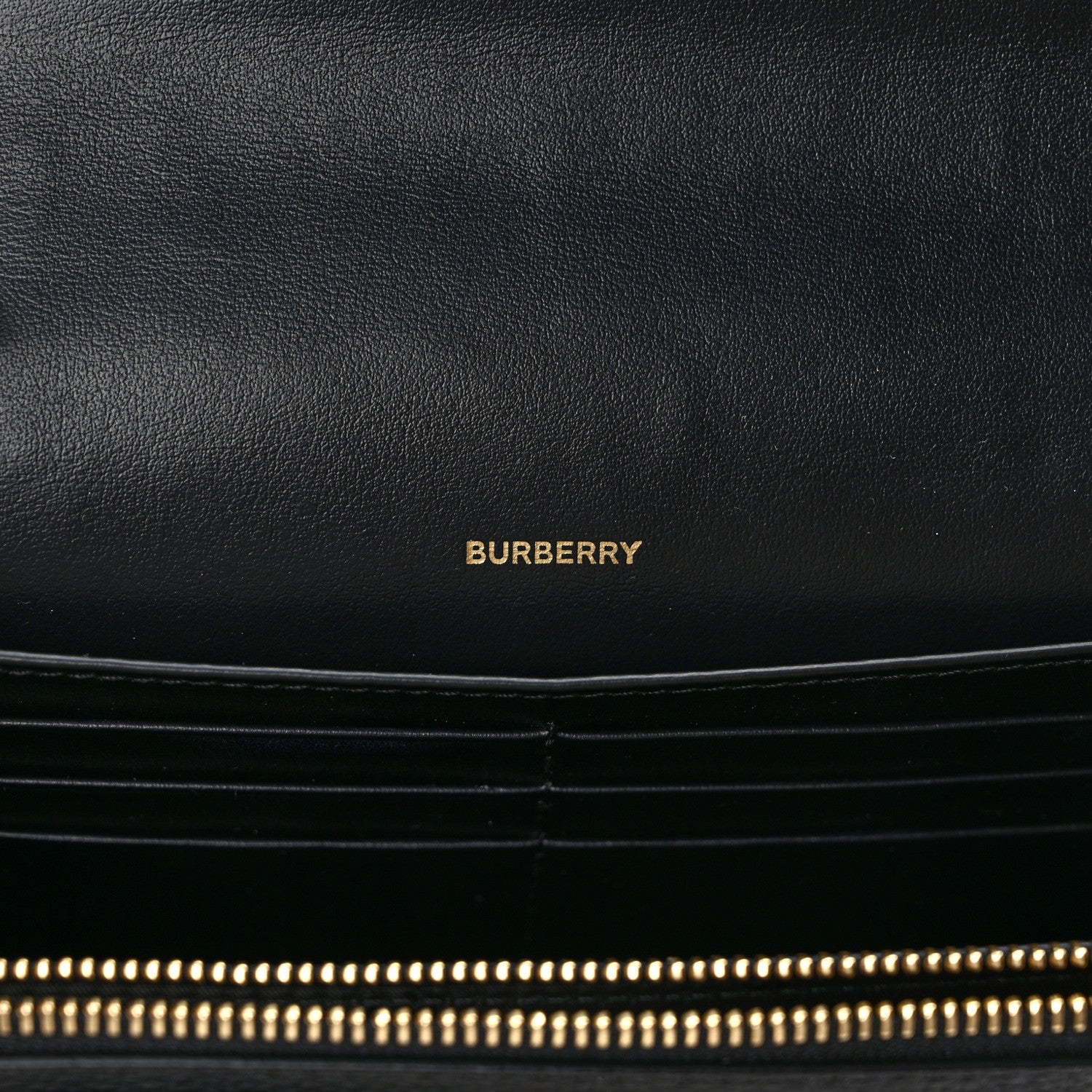 Burberry Grainy Calfskin Vintage Check Hampshire Crossbody Black 7 of 9