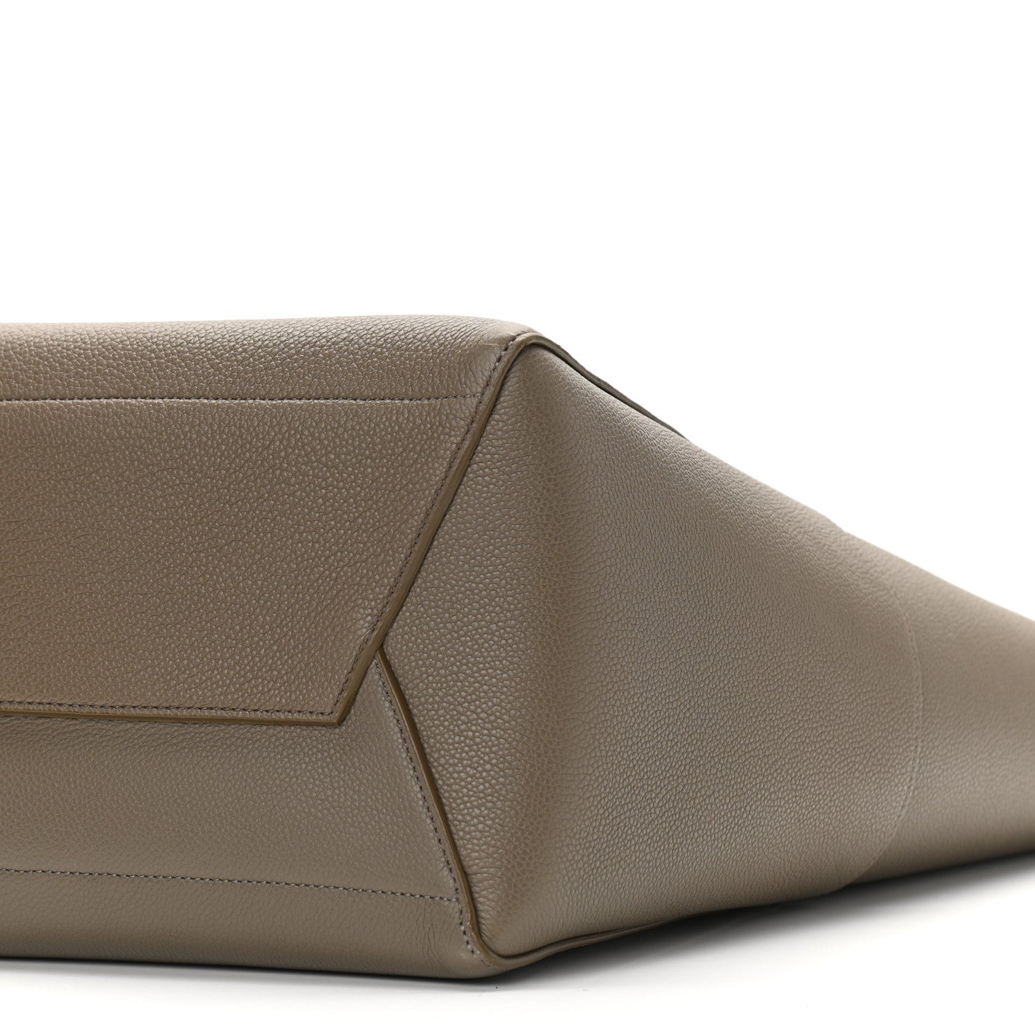 Celine Soft Grained Calfskin Sangle Bucket Bag Taupe 10 of 10