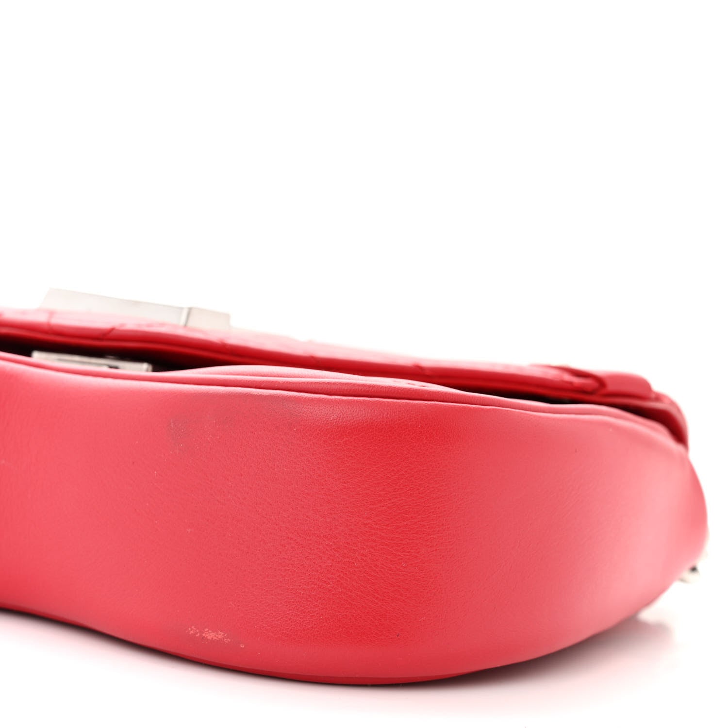 Louis Vuitton Calfskin New Wave Chain PM Scarlet 9 of 11