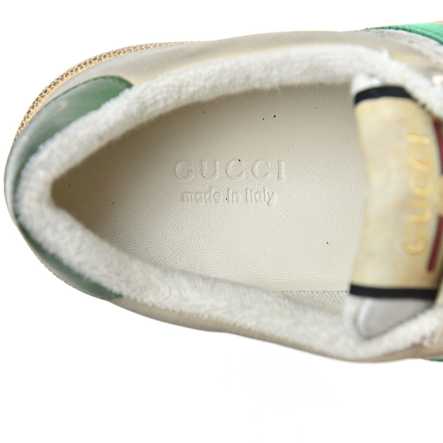 Nubuck Web Cherries Womens Screener Sneakers 35 Dusty Milk White Vintage Green