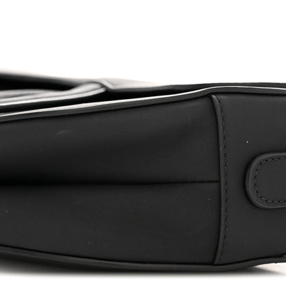 Christian Dior Ultra Matte Saddle Bag With Strap Black 10 of 10