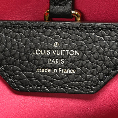 Louis Vuitton Taurillon Capucines PM Black 7 of 10