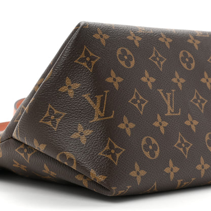 Louis Vuitton Monogram Beaubourg Hobo Mini Bordeaux Red Peach Safran Jean Blue 8 of 11