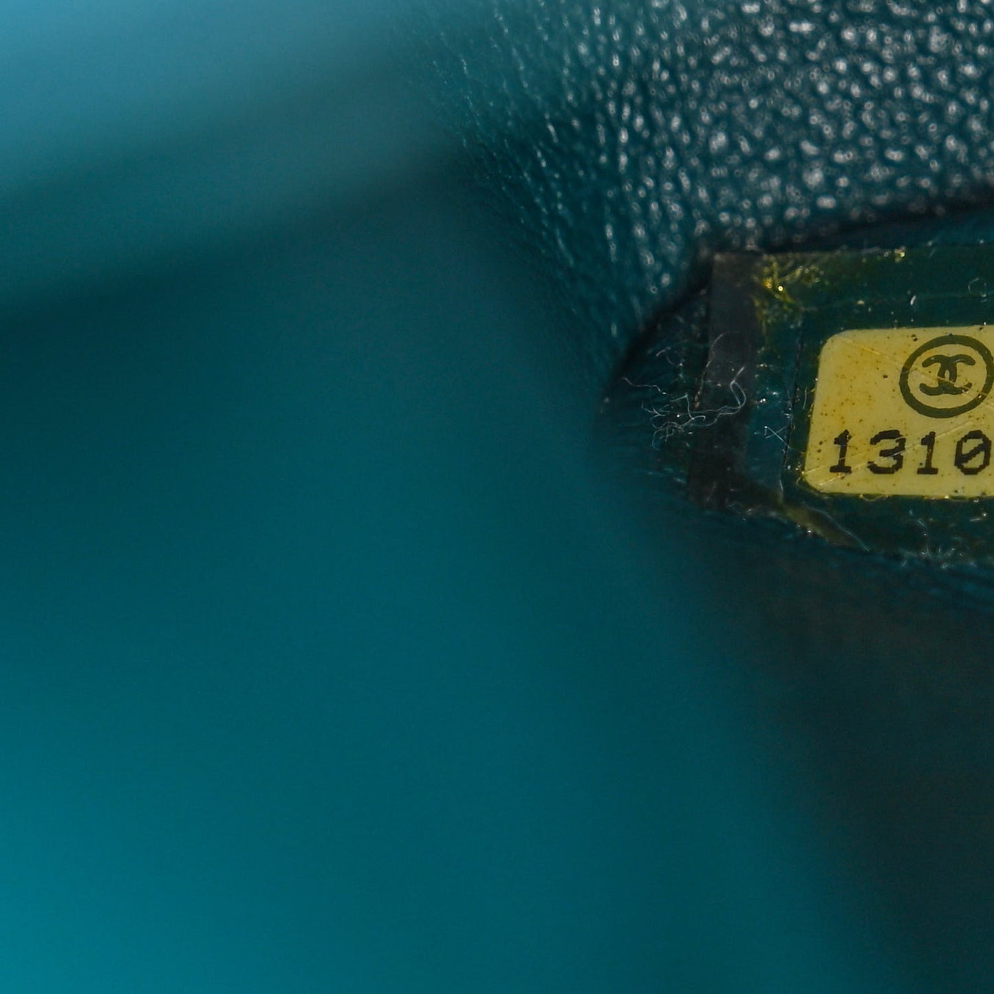 Lambskin Quilted Maxi Single Flap Turquoise