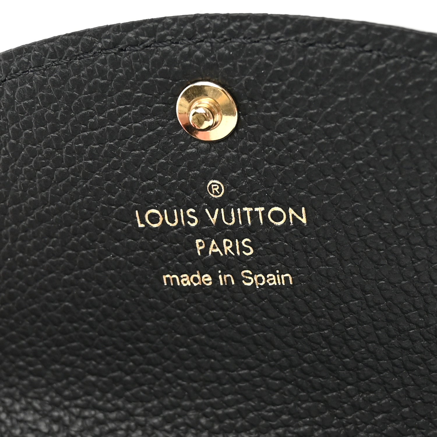 Louis Vuitton Empreinte Rosalie Coin Purse Black 6 of 7