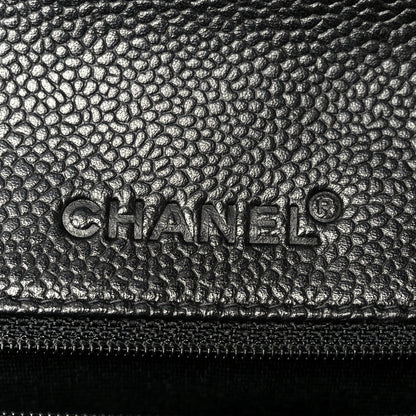 Chanel Caviar Quilted Jumbo Single Flap Black 6 of 12
