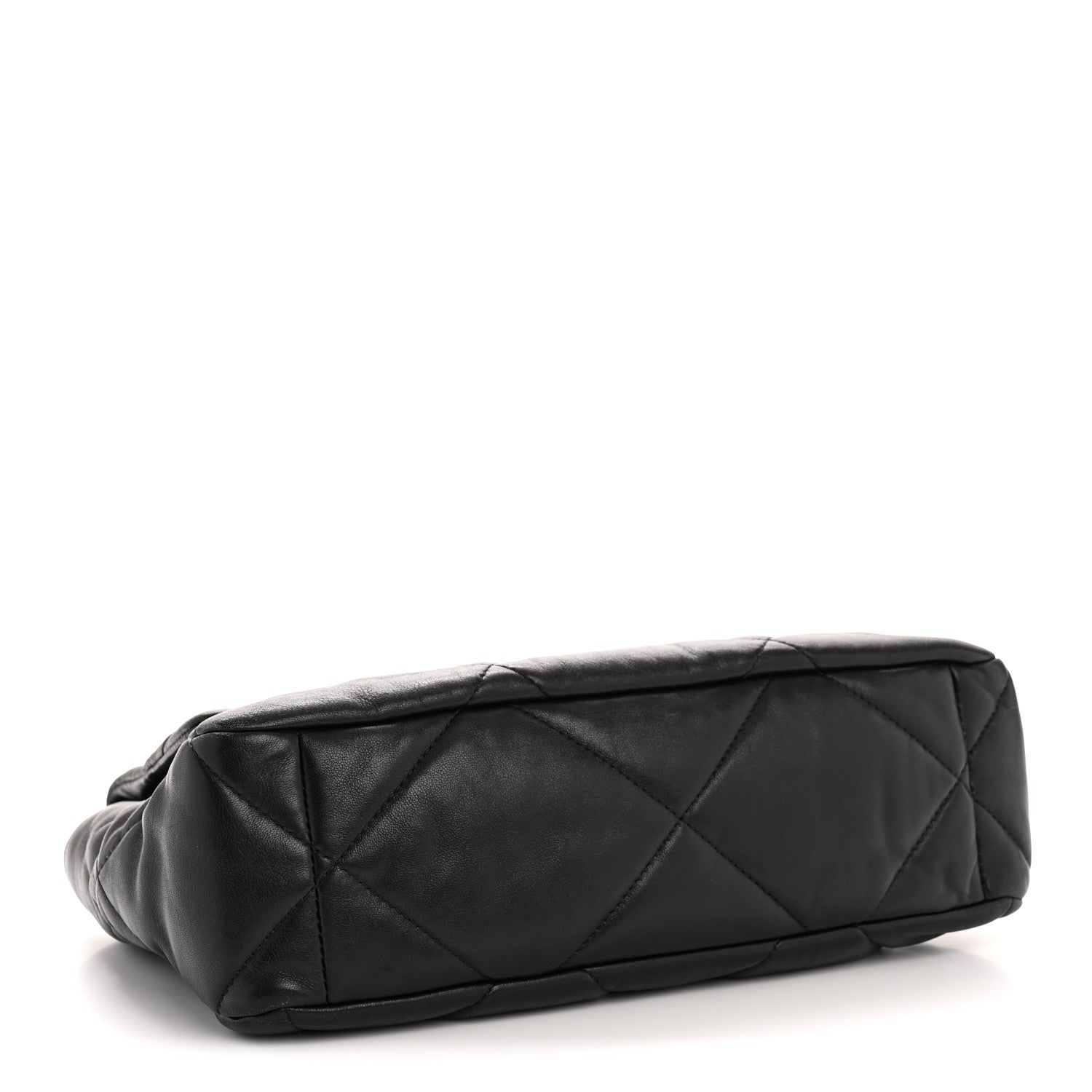 Chanel Lambskin Quilted Large Chanel 19 Flap Black 4 of 13