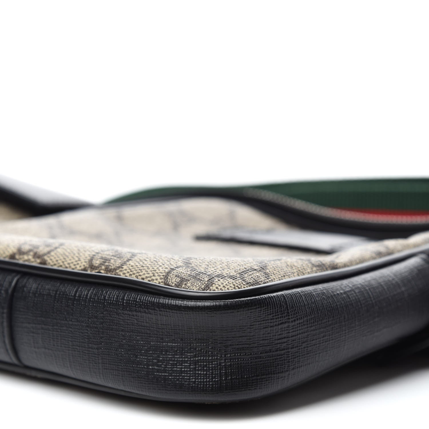 Gucci GG Supreme Monogram Web Belt Bag Black 11 of 11
