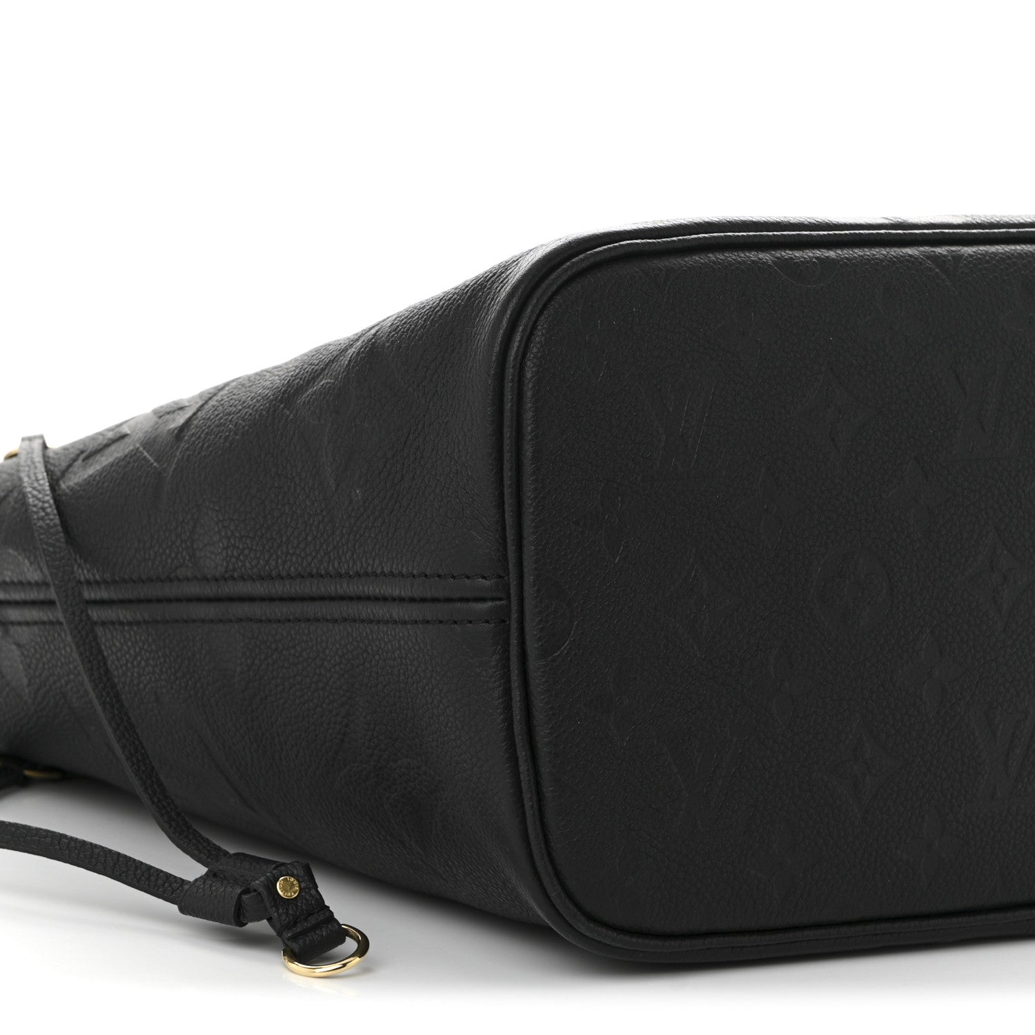 Louis Vuitton Empreinte Monogram Giant Neverfull MM Black 10 of 12