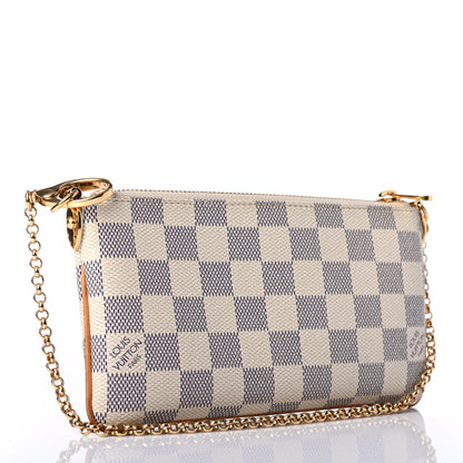 Louis Vuitton Damier Azur Pochette Milla MM 2 of 4