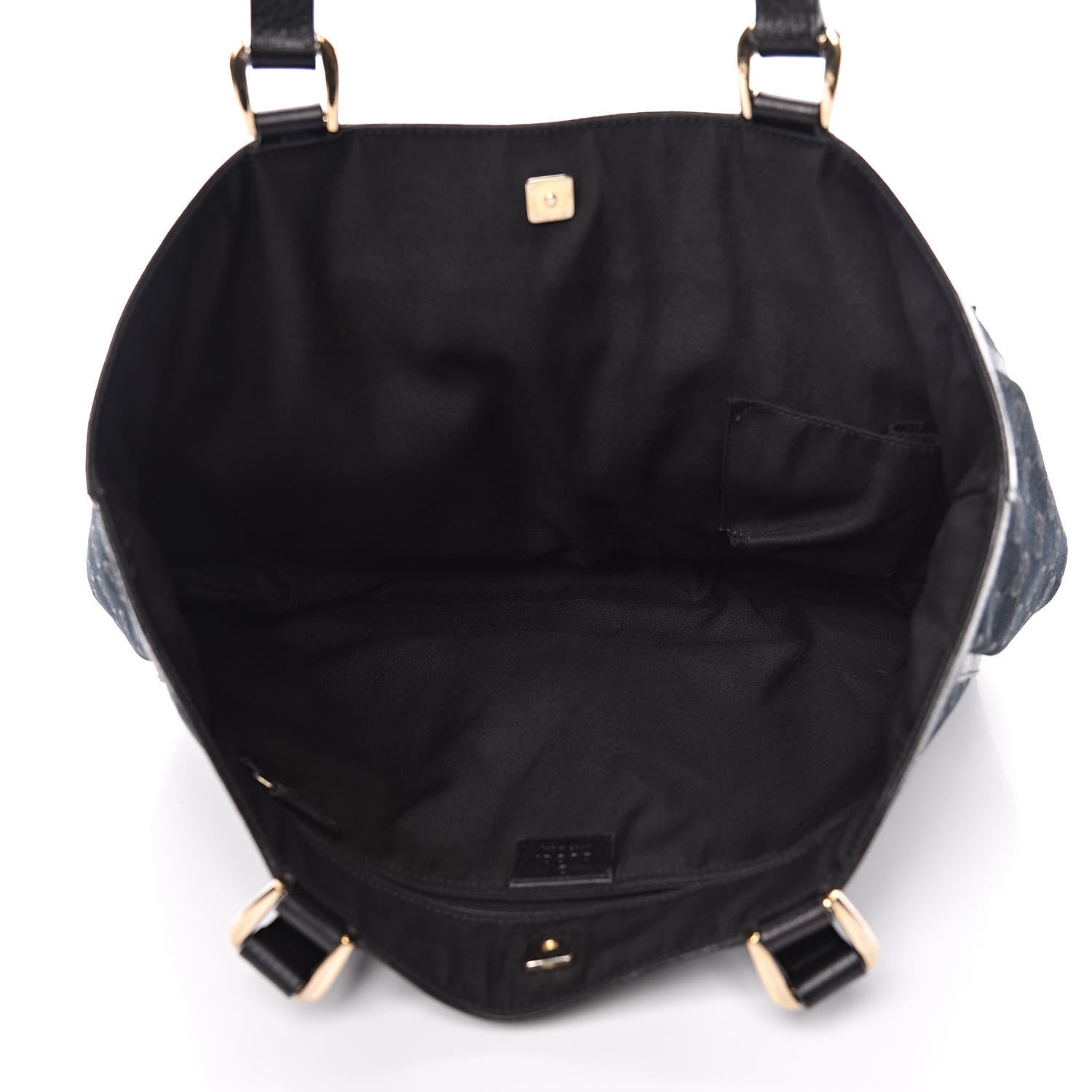 Gucci Monogram Abbey D Ring Tote Black 5 of 13