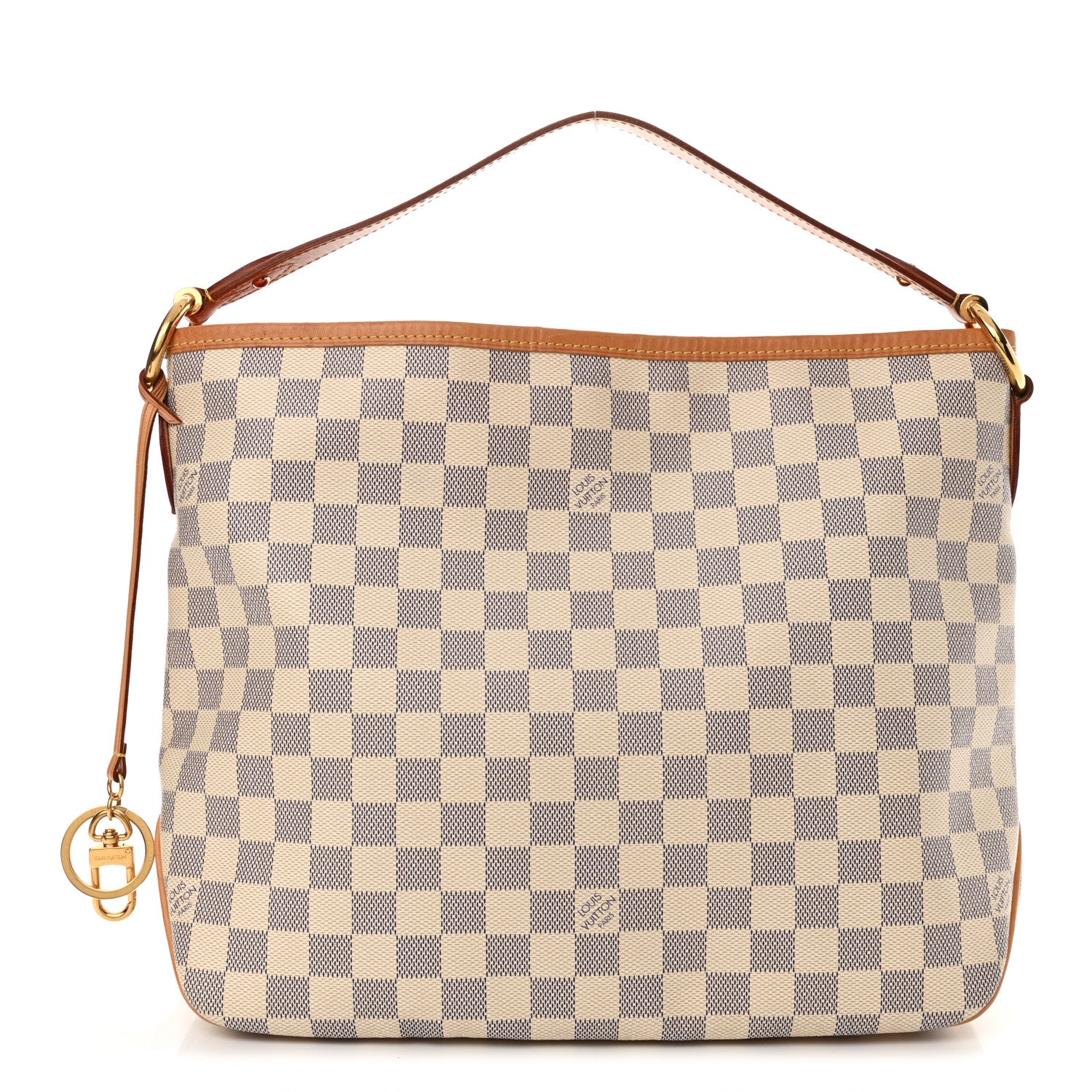 Louis Vuitton Damier Azur Delightful PM Pink 1 of 12