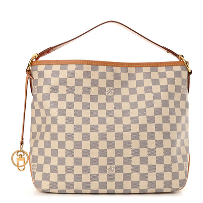 Louis Vuitton Damier Azur Delightful PM Pink 1 of 12