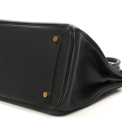 Hermes Togo BIRKIN 30 Black 10 of 10