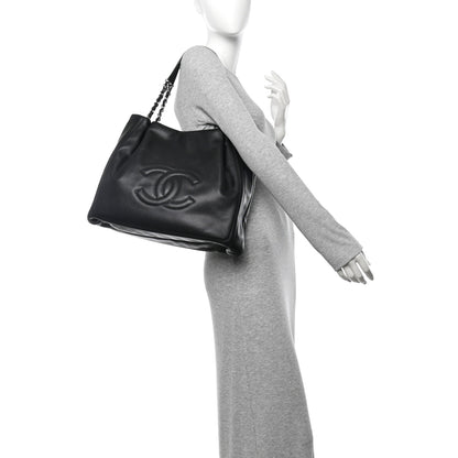 Chanel Caviar Timeless CC Shoulder Bag Black 2 of 10