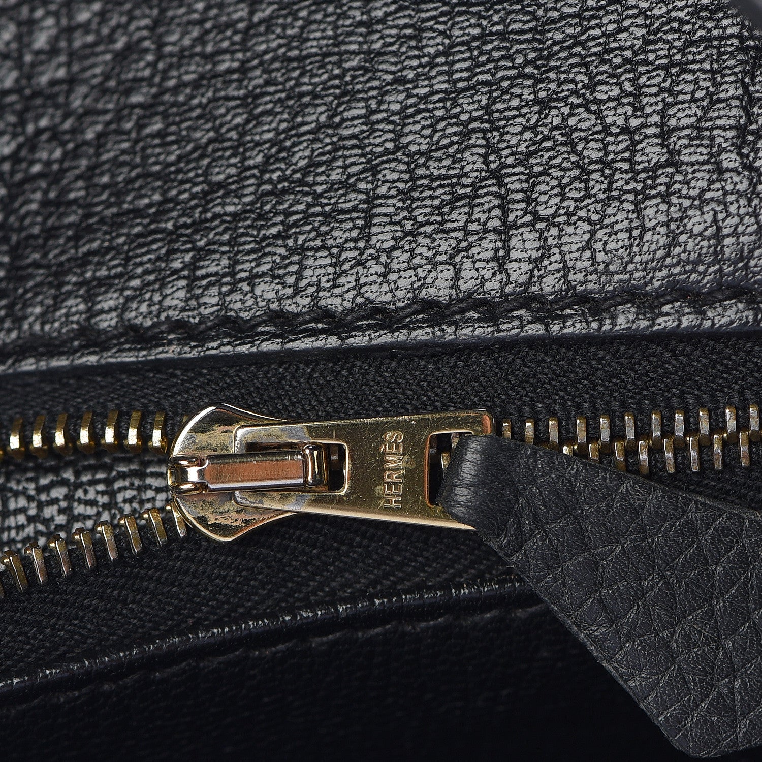 Hermes Togo Birkin 35 Black 10 of 36