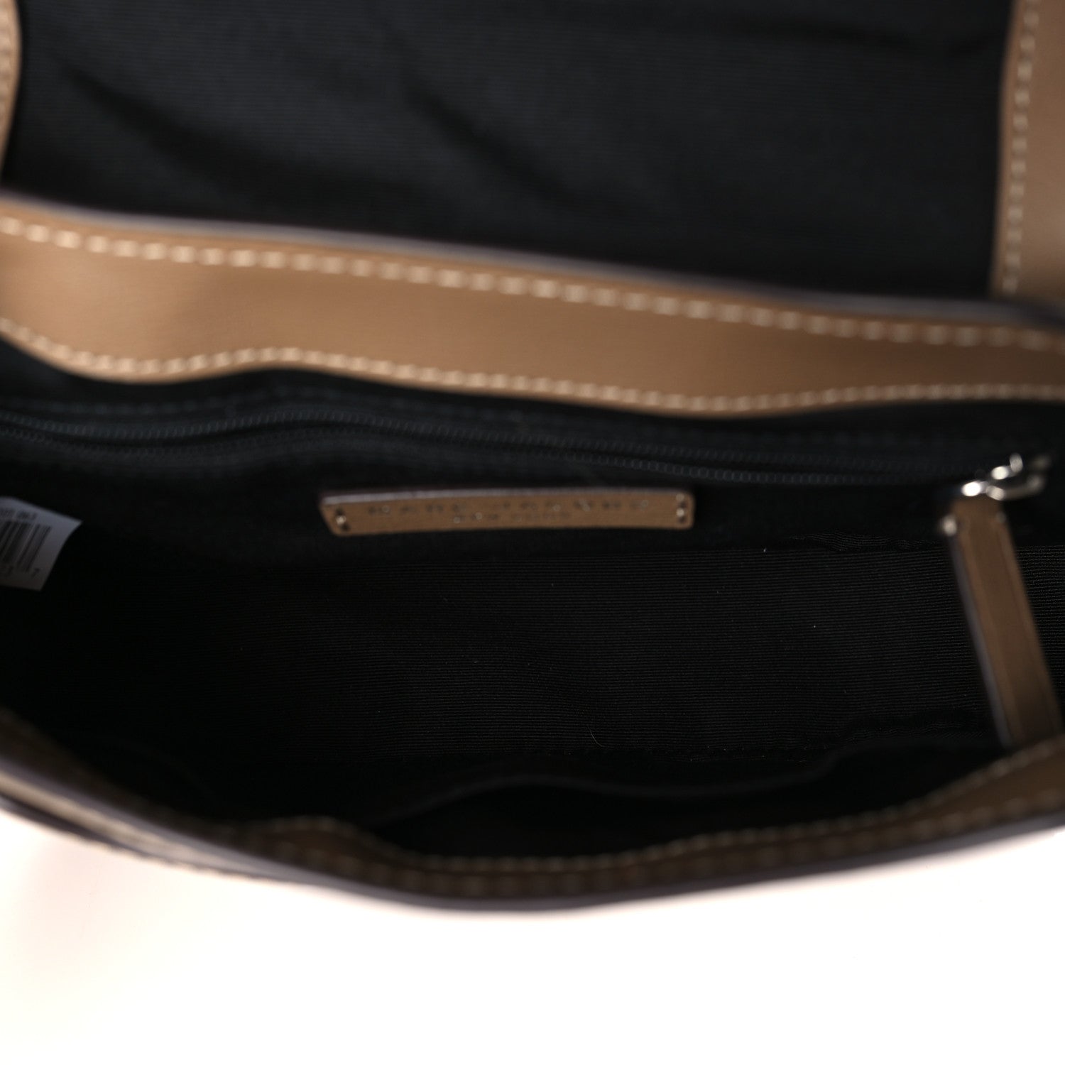 Marc Jacobs MARC JACOBS Calfskin Mini Rider Top Handle Brown 5 of 8