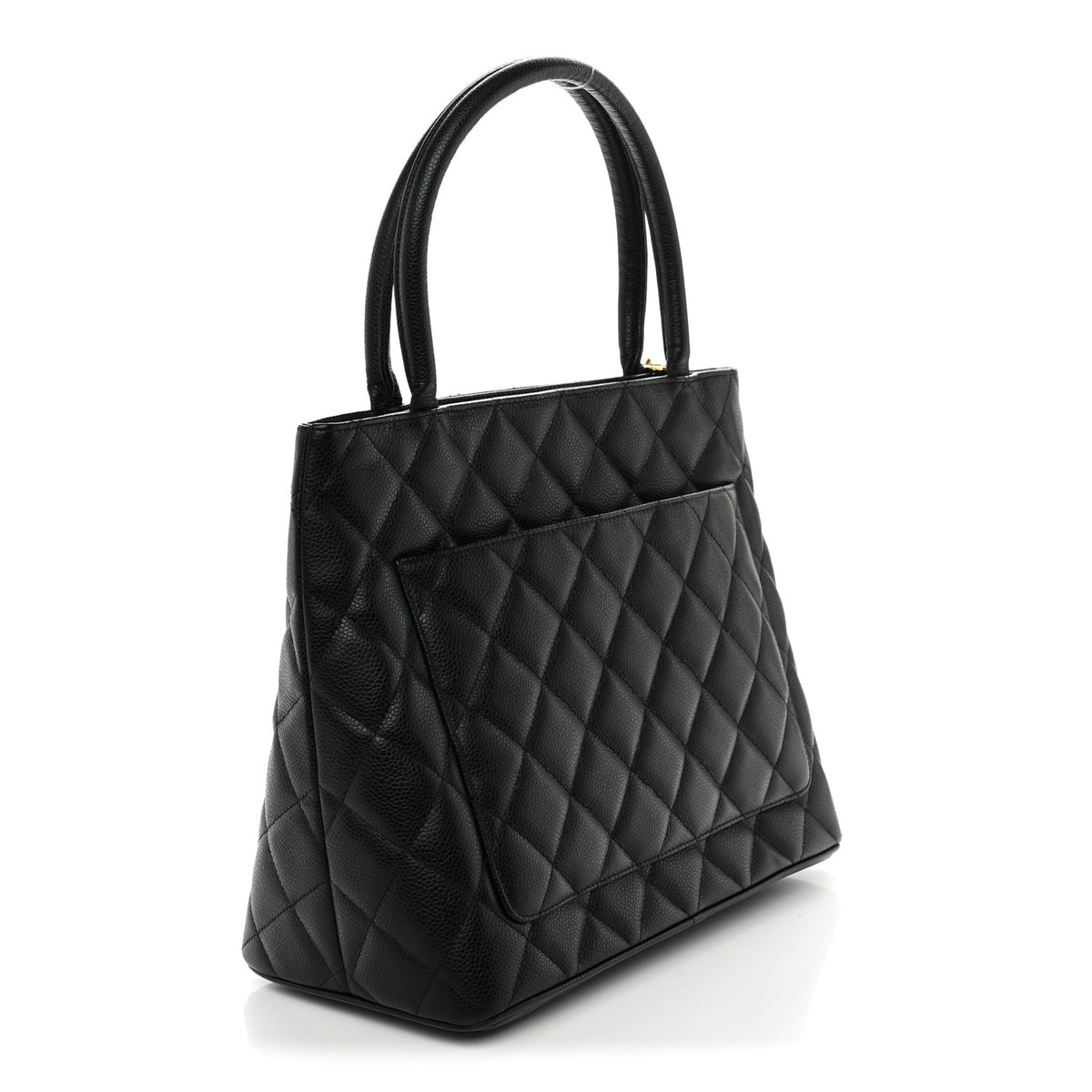 Chanel Caviar Quilted Medallion Tote Black 3 of 11