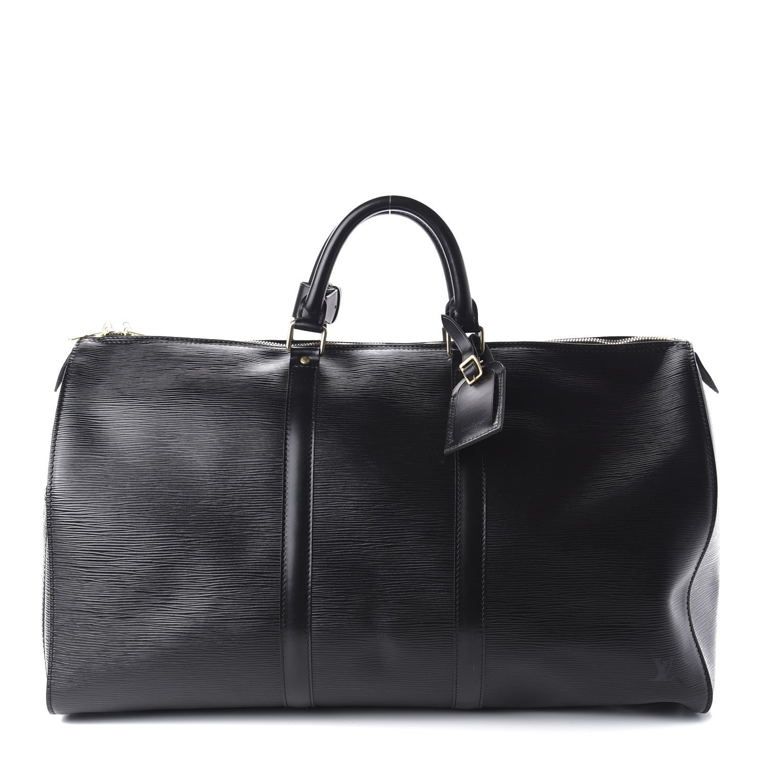 Louis Vuitton Epi Keepall 50 Black 1 of 9