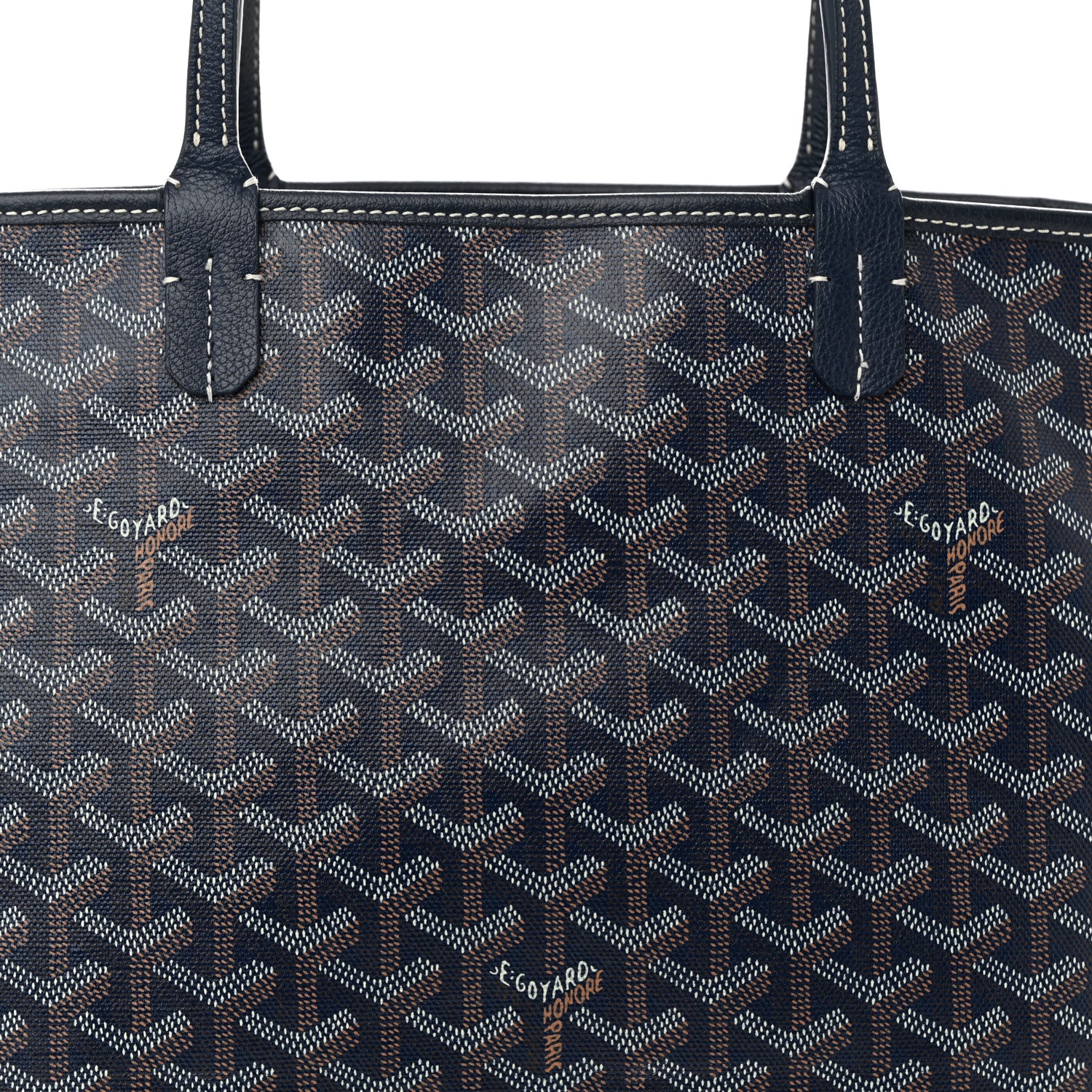 Goyard Goyardine Artois PM Navy 8 of 14
