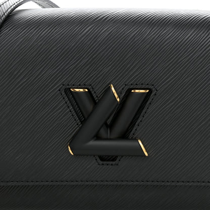 Louis Vuitton Epi Twist Shoulder Bag MM Matte Black 9 of 12