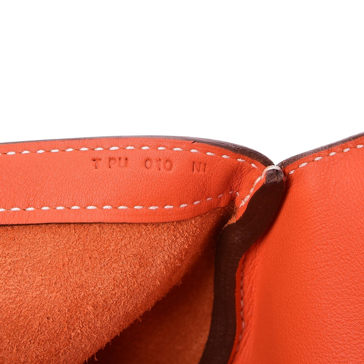 Swift Taurillon Clemence Vache Hunter Virevolte Pochette Orange Poppy