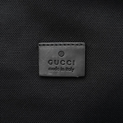 Gucci GG Supreme Monogram Web Belt Bag Black Grey 6 of 10
