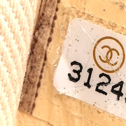 Chanel Lurex Boucle Medium Deauville Tote White 7 of 13