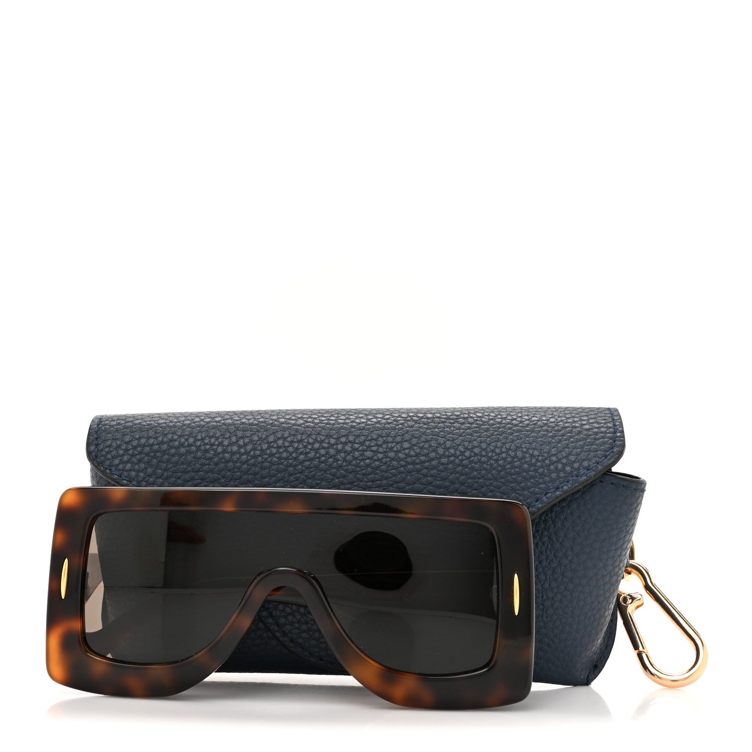 Loewe Acetate Anagram Shield Sunglasses LW40104I Tortoise 8 of 8