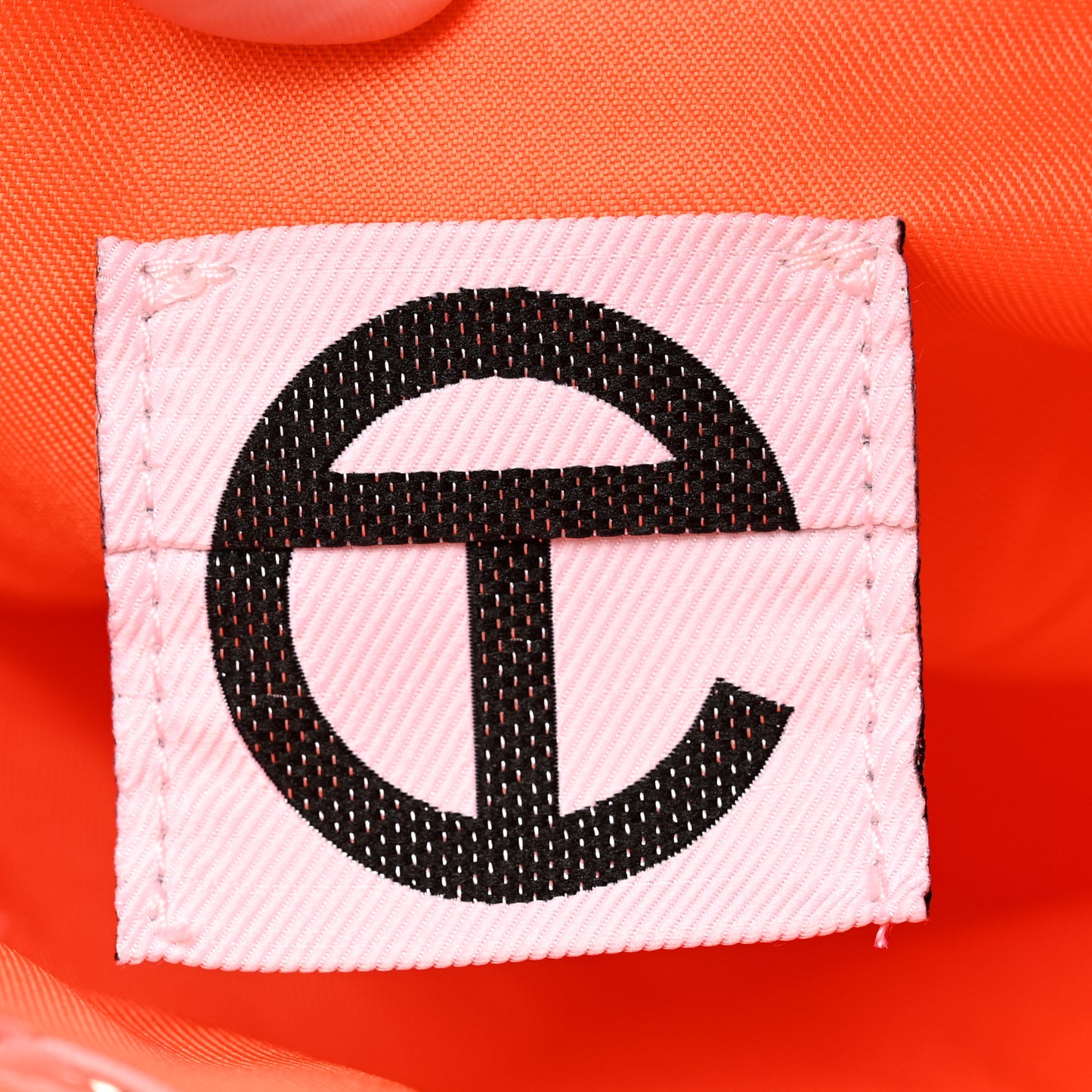 Vegan Leather Medium Shopping Bag Orange