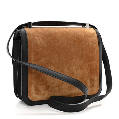 Hermes Veau Doblis Swift Constance 24 Alezan Black 3 of 10