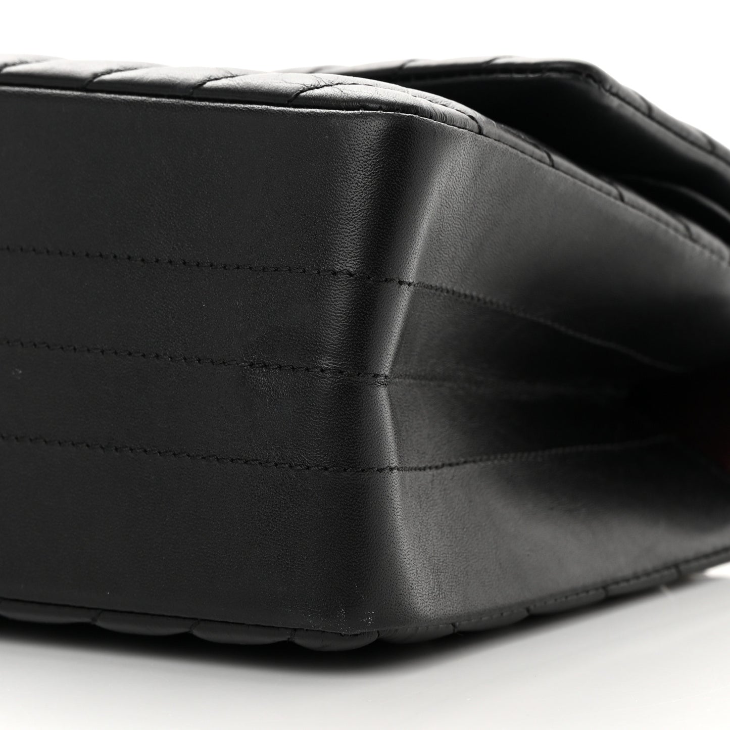 Aged Calfskin Chevron Quilted 2.55 Reissue 226 Flap Black