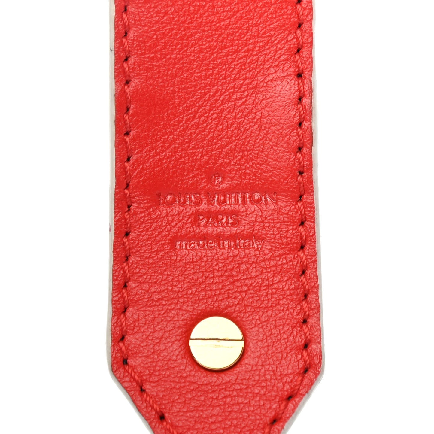 Monogram Bandouliere Shoulder Strap XL Coquelicot