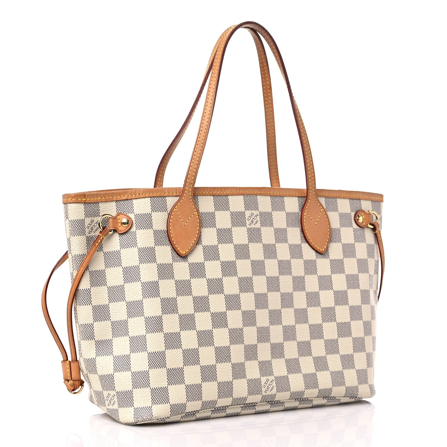 Louis Vuitton Damier Azur Neverfull PM 3 of 15